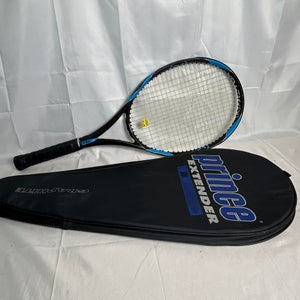 Wilson K Factor Kobra Tour Tennis Racquet Karophite Black 4 1/4+cover & New Grip