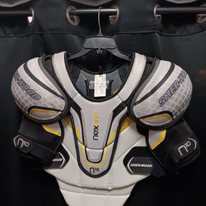 Large Senior Sher-Wood N10 Shoulder Pads (New)