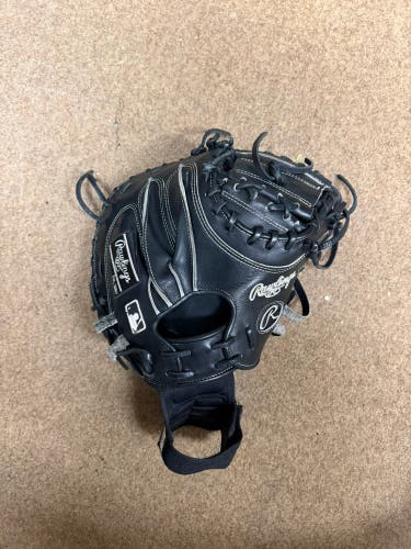 Custom Rawlings Heart of the Hide RH Catcher's Baseball Glove 34" (Used)