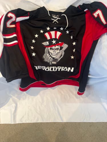 Black XL Men's K1 Jersey (New) Philadelphia Revolution.