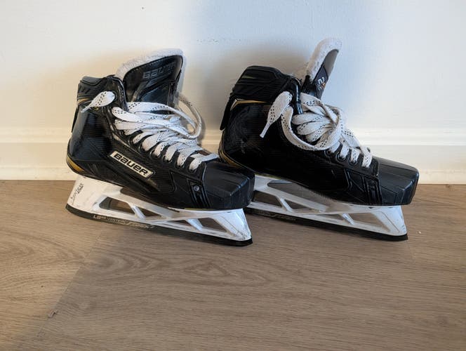 Bauer Supreme 2S Pro Hockey Goalie Skates Regular Width 8