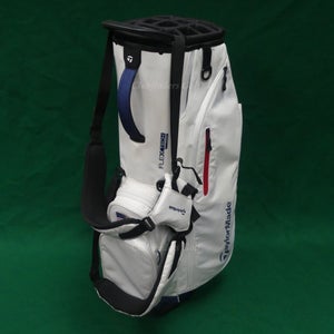 TaylorMade 2024 FlexTech Crossover USA 14-Way Golf Stand Bag w/ Raincover *READ*