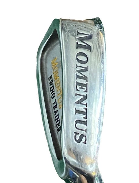 Momentus Golf Weighted 40 Oz Swing Trainer 34" Alignment Practice Grip RH Nice