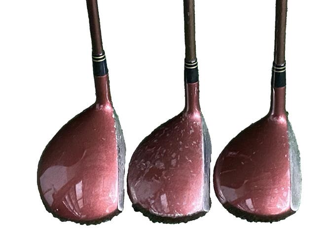 Square Two Lady Rave Wood Set Driver,3w, 5w Petite Ladies Graphite RH New Grips
