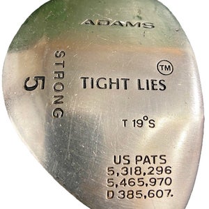 Adams Tight Lies Strong 5 Wood 19 SuperShaft Ladies Graphite 41" RH New Grip