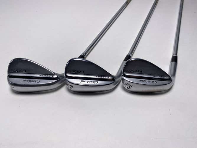 Cleveland RTX 6 ZipCore Tour Satin Wedge Set 50*10 | 54*10 | 58*10 DG Spinner LH