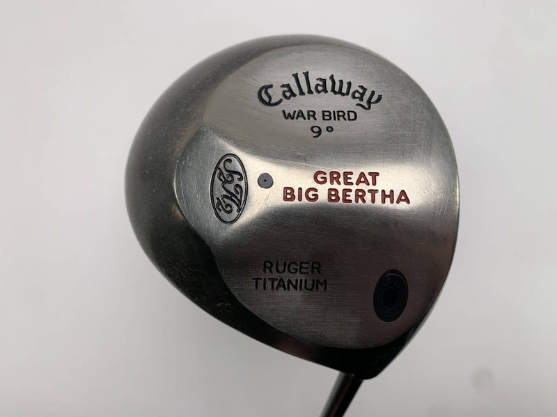 Callaway Big Bertha Warbird Driver 9* Osborne Golf Wizard Regular RH -1''