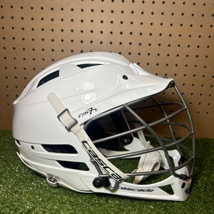 Cascade CPV-R White Youth Lacrosse Helmet CPVR