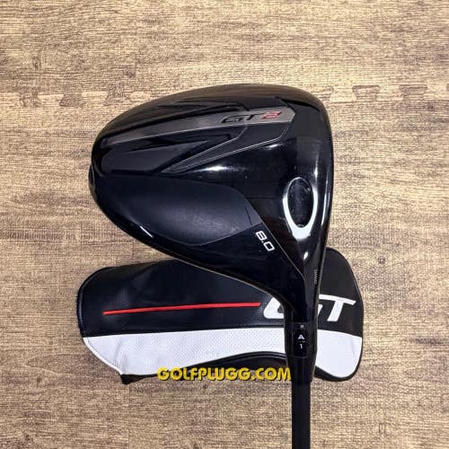 8 Driver- Titleist GT2 w/ Headcover / Tour AD, X Stiff (2690)