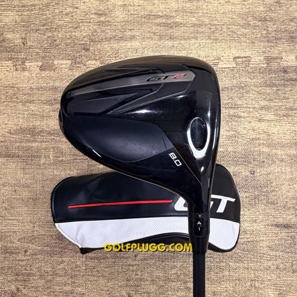 8 Driver- Titleist GT2 w/ Headcover / Tour AD, X Stiff (2690)