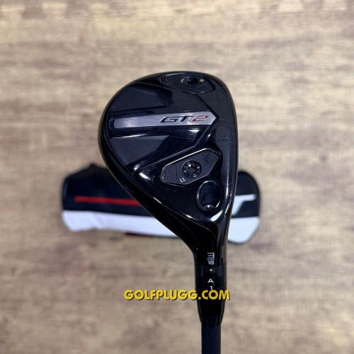 3 Hybrid- Titleist GT2 w/ Headcover / HZRDUS, Stiff (2674)