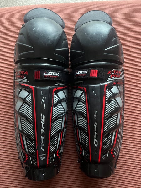 Junior CCM JetSpeed XTRA Pro 12" Shin Pads (Used)