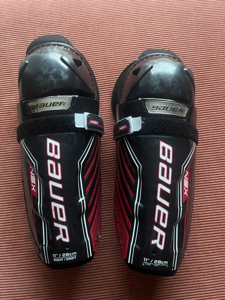 Junior Bauer NSX 12" Shin Pads (Used)