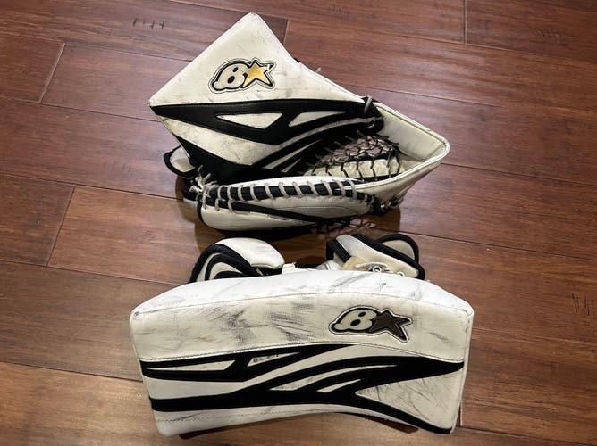 Brian's G-Netik 8.0 Regular Glove and Blocker Set Junior (Used)