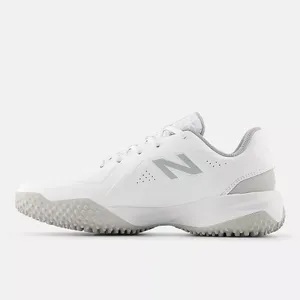 White Women's New Balance Low Top Turf Cleats (New) | Size 5
