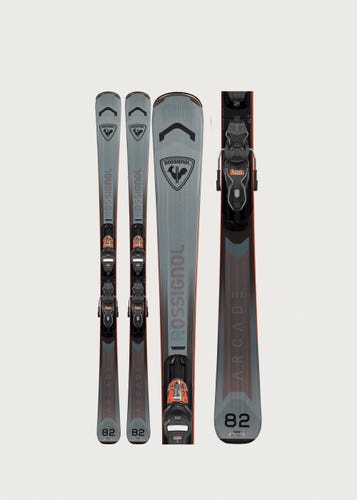 2026 Rossignol Arcade 82 Skis w/ Look Xpress 11 Bindings; Size: 176