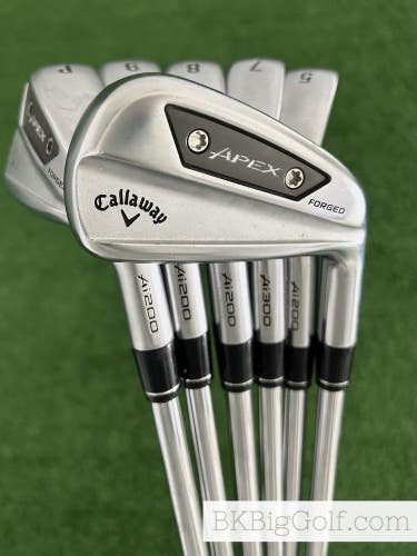 Callaway Apex Ai200 24 Forged Iron Set 5-P / Dynamic Gold 100 Stiff