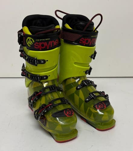 K2 Spyne 130 Alpine Ski Boots Intuition Head Moldable Liners MDP 25.5 US 7.5