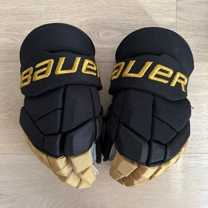 Bauer Supreme 2S Pro Gloves 13" Pro Stock (New) - Vegas Golden Knights