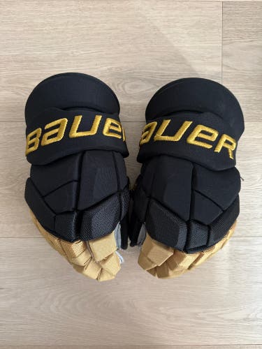 Bauer Supreme 2S Pro Gloves 13" Pro Stock (New) - Vegas Golden Knights