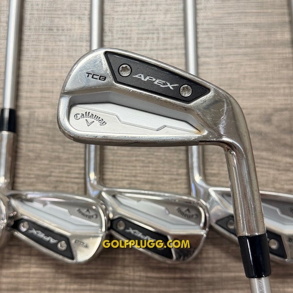 +1/2 2024 Callaway Apex TCB Raw Iron Set 4-PW / KBS Steel, X Stiff (187)
