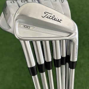 Titleist T100 23 Forged Iron Set 4-P / True Temper AMT White Stiff