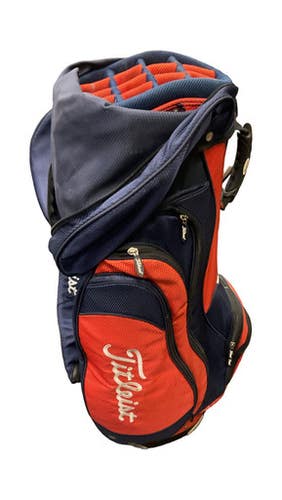 Used Titleist CART BAG Mens Cart Bag Navy Blue 11859-S000028389