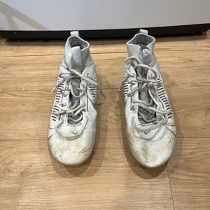 White Men's Size M 11.0 (W 12.0) Adult Nike Vapor Edge Pro 360 Low Top (Used)