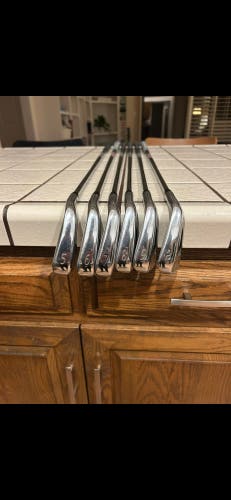 Men's 2018 Titleist 718 AP3 Right Handed Iron Set Stiff Flex Steel Shaft (Used)