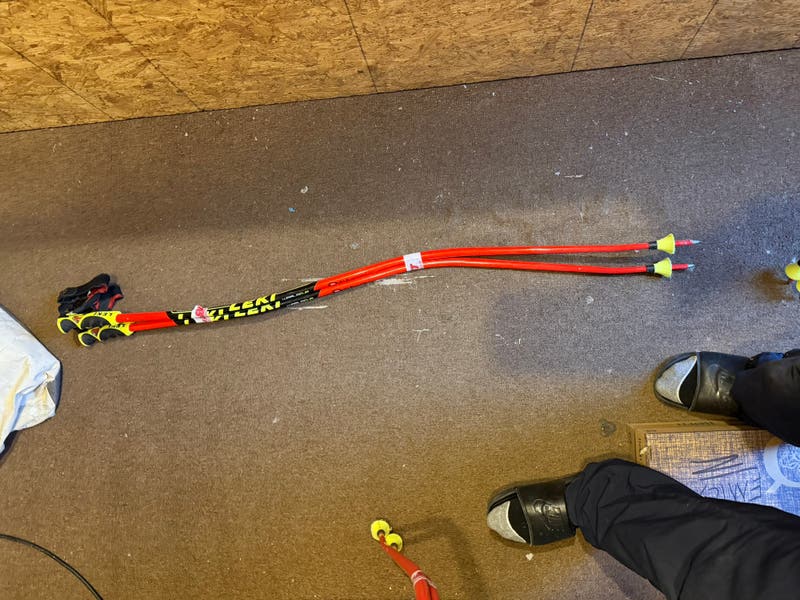 52in (130cm) Leki World Cup - GS Racing Ski Poles (Used