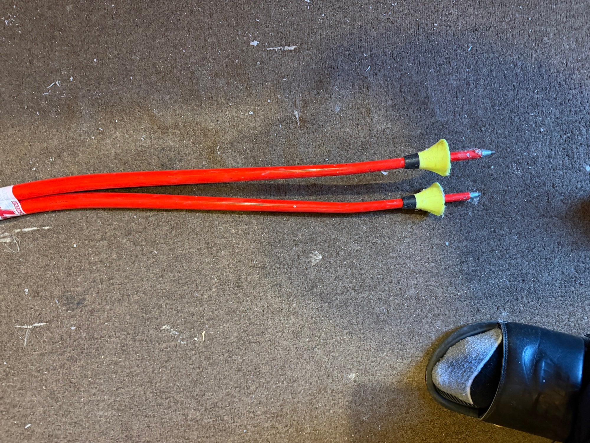 52in (130cm) Leki World Cup - GS Racing Ski Poles (Used