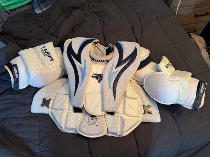 Used Small Vaughn Epic 8800 Goalie Chest Protector
