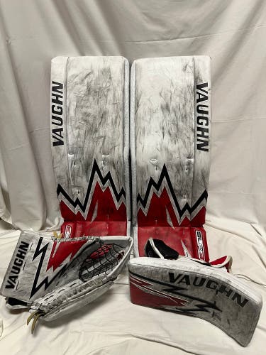 Chobak Vaughn SLR3 Pro Carbon Regular Goalie Full Set Pro Stock (Used)