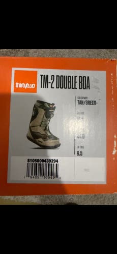 Men's Size M 10.5 (W 11.5) Thirty Two TM-2 Double BOA Snowboard Boots (Used)