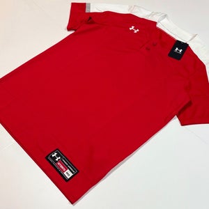 Red Medium Men's Under Armour Jersey (New)