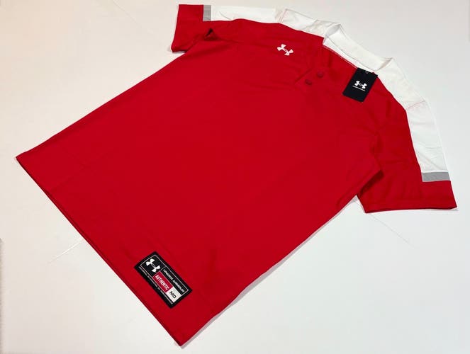 Red Medium Men's Under Armour Jersey (New)