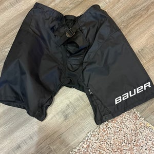 Black Medium Bauer Team Pant Shell (New)