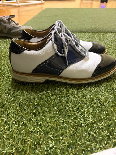 Men's Size M 11.5 (W 12.5) Footjoy DryJoys Golf Shoes (Used)