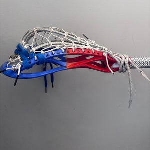 Brine Verdict X traditionally strung dyed head