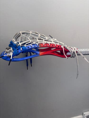 Brine Verdict X traditionally strung dyed head