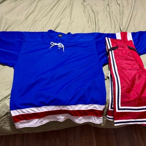 Blue Medium/Large Adult Unisex SR Jersey (New)