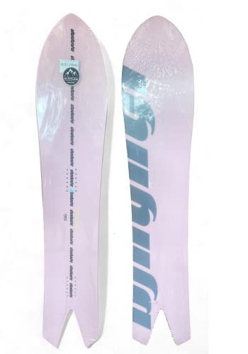 TOLASMIK BANANA POWDER SWALLOWTAIL SNOWBOARD (LIGHT PINK) 142CM