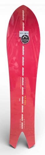 TOLASMIK BANANA POWDER SWALLOWTAIL SNOWBOARD (BRIGHT PINK) 142CM
