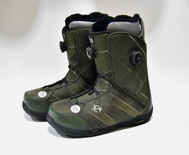 K2 MAYSIS DB double boa SNOWBOARD BOOTS MEN SIZE 12