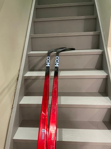 (2 pack) Senior CCM JetSpeed FT8 Pro Left Hand Hockey Stick P29 70 Flex Pro Stock (New)