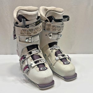 Salomon QST PRO 80 W Alpine Ski Boots Custom Fit Sport Liners MDP 24.5 US 7.5