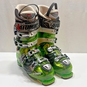 Atomic ONE-TEN Alpine Ski Boots T2 Pro Anatomic Liners MDP 29 US Men's 11 CLEAN