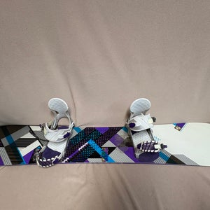 5150 Siena Snowboard With Bindings 149 cm (Used)