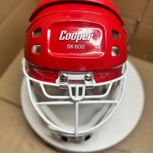 VINTAGE TRETIAK COOPER SK600 HOCKEY GOALIE MASK COMBO A TRUE H.O.F ICON