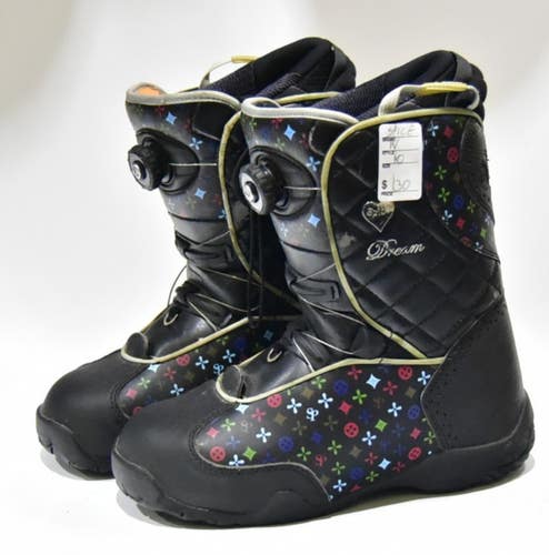 SPICE DREAM BOA SNOWBOARD BOOTS WOMEN SIZE 10